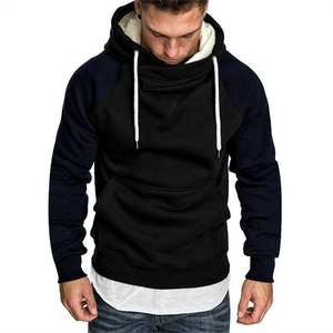 Sudadera deportiva de manga larga para hombre, Jersey cálido con capucha, diseño forrado, 100% algodón, forro polar antiarrugas antiretráctil de talla grande - Product Image 6