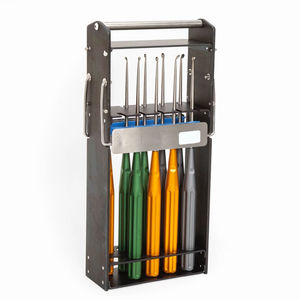 Estante de Almacenamiento y Esterilización Manual para Curetas de Acero Inoxidable, Instrumento Médico Profesional Reutilizable de Alta Calidad para el Flujo de Trabajo - Product Image 2