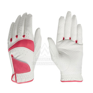 Fabricant tout temps Emballage couleur pour hommes Gants de golf en cuir de mouton Cabretta personnalisés en gros - Product Image 1