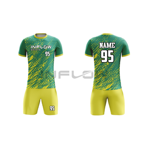 Soccer Kits Automated Cutting Youth Football Uniforms for <b>Men</b> Training Jersey Sets with Team Name Soccer Jersey - Product Image 3