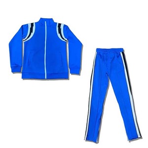 Chaqueta con cremallera unisex, pantalones, traje de correr, sudaderas apiladas de invierno, pantalones de chándal para hombre con logotipo personalizado - Product Image 3