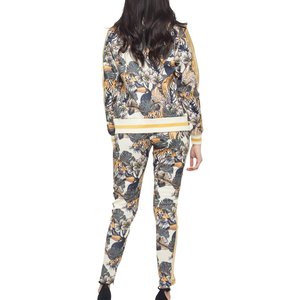 Conjunto de chándal unisex de 2 piezas, ropa de calle personalizada, sudadera con cremallera y pantalones de chándal para correr, chándal elegante para mujer - Product Image 6