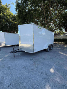 Remolque de Carga Cerrado 7x14 con Sistema Hidráulico Duradero y Componentes Centrales de Engranajes para Remolque de Tractor - Product Image 2