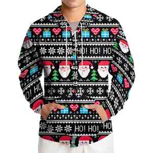 Sweats à capuche par sublimation Sweat à capuche 3d Offre Spéciale de Noël de dessin animé sur mesure Produits fabriqués au Pakistan - Product Image 1