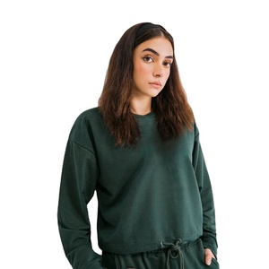 Vente en gros de survêtements surdimensionnés pour femmes personnalisés, OEM, vêtements de ville de haute qualité, survêtements personnalisés pour femmes, fournisseur en usine - Product Image 2