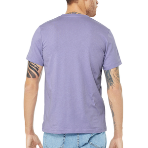 Unisex manga corta 100% algodón serigrafía hombres camisetas transpirable camiseta personalizada - Product Image 4