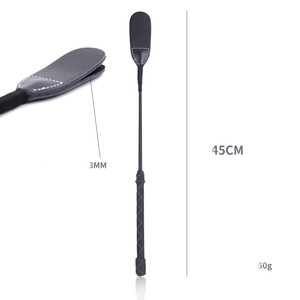 Hot Sale Horse Whip Leather Whip Riding Crop Length 63cm Carbon Fiber Handle Perfect for Your <b>Honey</b> Horse - Product Image 2