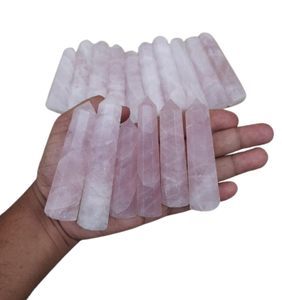 Natural Rose Quartz Obelisk Polished <b>Crystal</b> Tower Healing Stone Mineral Specimen Home Office Decor Display Gift - Product Image 1