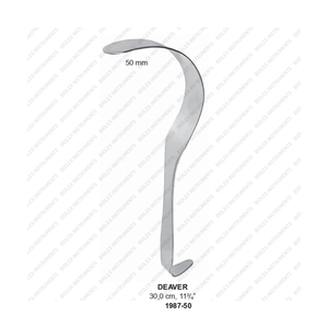 Nueva llegada reutilizable 100% de alta calidad de acero inoxidable conjunto quirúrgico Deaver Retractor instrumentos de Cirugía Maxilofacial - Product Image 1