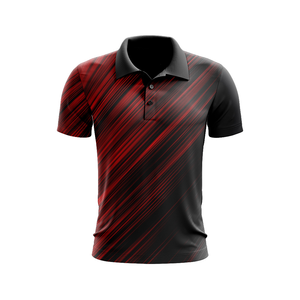 2024 marca personalizada antiarrugas leopardo manga larga 100% poliéster Spandex deportes hombres Golf para camisas - Product Image 3
