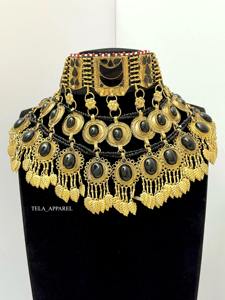 Collier ethnique bohème fait main avec des perles, héritage culturel afghan, vintage, écologique, personnalisable, mode féminine - Product Image 3