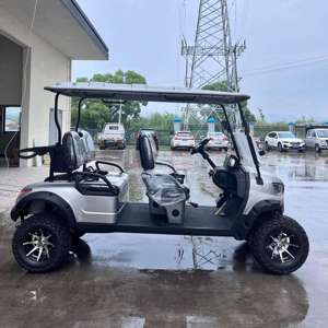 Carrito de Golf Eléctrico Inteligente de 4 Plazas con Tablero Digital - Product Image 4