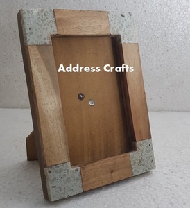 Attractive Handmade Wood & Terrazzo Photo <b>Frame</b> Customized Best Quality Luxurious Tabletop Wooden Photo <b>Frame</b> for Decorative Use - Product Image 6