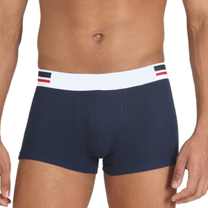 Calzoncillos de algodón transpirables y cómodos para hombre, Bóxer personalizable, talla XL, Color sólido, característica sostenible, logotipo impreso de punto - Product Image 5