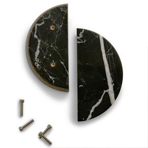 Perilla T de la colección Firenze de 2 pulgadas, perillas de mármol más vendidas con tamaño de forma de color personalizado, artículo hecho en La India - Product Image 5