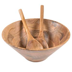 Natural <b>Mango</b> <b>Wood</b> Fruit & Salad <b>Wood</b> <b>Bowl</b> High Quality Handmade Wooden <b>Bowls</b> for Home Hotel and Restaurant. - Product Image 2