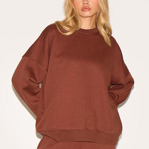 Sudadera personalizada para mujer con bordado de impresión de logotipo Jersey cómodo perfecto para la moda diaria con estilo y uso informal - Product Image 4