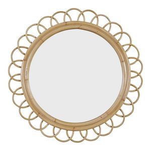 Espejo decorativo de pared de ratán marco elegante perfecto para bodas aniversarios Hoteles Boutique y casas familiares culturales - Product Image 3