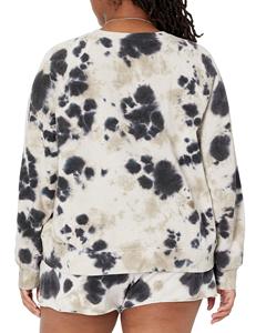 2024 nueva llegada suéter de algodón polar de cuello redondo personalizado sudadera de mujer Vintage de cuello redondo de gran tamaño - Product Image 5