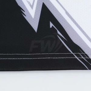 Ensemble d'uniformes respirants de tennis de table de badminton à séchage rapide pour hommes 100% polyester - Product Image 4