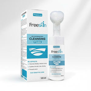 Nettoyant visage en mousse à la salicylate de béta, blanchissant et éclaircissant, pour soins de la peau, marque privée, nettoyant doux - Product Image 4