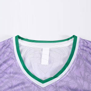 ชุดบาสเก็ตบอลชุดบาสเก็ตบอลพิมพ์ซับลิเมชันใหม่ระบายอากาศได้ดีและไซส์ใหญ่พิเศษมีให้เลือกในชุด - Product Image 3