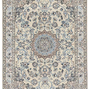 ชุดพรมพื้นที่แบบเปอร์เซียที่หรูหราพร้อมไฮไลท์ผ้าไหมลวดลายเรขาคณิตทำด้วยมือปอกระเจาเป็นมิตรกับสิ่งแวดล้อมของตกแต่งบ้านที่หรูหรา - Product Image 1