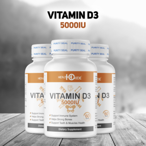 การดูแลสุขภาพเสริมวิตามิน D3เม็ด5000IU สำหรับการสนับสนุนฟันและสุขภาพกล้ามเนื้อ - Product Image 5