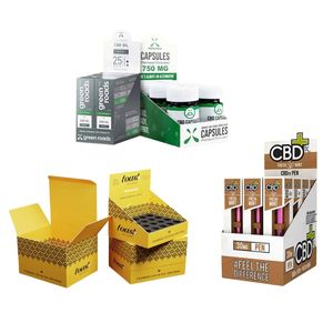 Présentoir de comptoir en carton ondulé prêt à l'emploi pour chocolats, snacks, stylos <span class=keywords><strong>CBD</strong></span> et boîtes mères - Product Image 4