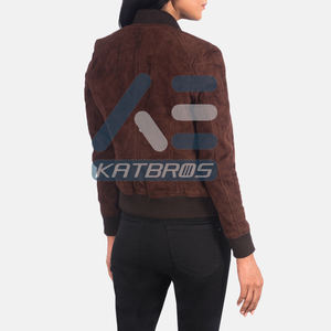 Veste en cuir véritable élégante pour femmes, matière douce de qualité supérieure, coupe confortable, style classique, élégant et moderne, vêtement d'extérieur - Product Image 5