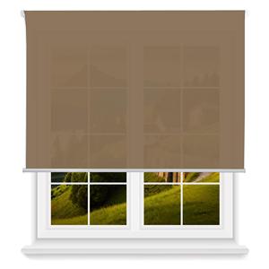 Tenda a Rullo Traslucida Well Home - Marrone Chiaro, 140 x 175 cm (larghezza x lunghezza)/Dimensioni tessuto 137 x 170 cm - Product Image 1