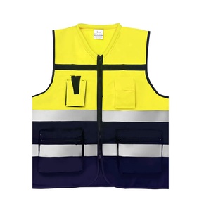 Veste de sécurité de type uniforme, haute visibilité, vêtements de travail réfléchissants en polyester, couleur et taille personnalisables, meilleure qualité, production soignée - Product Image 1