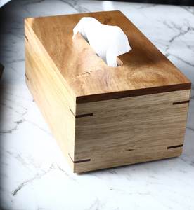 Caja de Pañuelos de Madera de Nogal de Lujo y Duradera |   Portarrollos de Papel Moderno de Madera para Baño y Sala de Estar |   Estuche de Almacenamiento de Escritorio Decoración del Hogar - Product Image 3