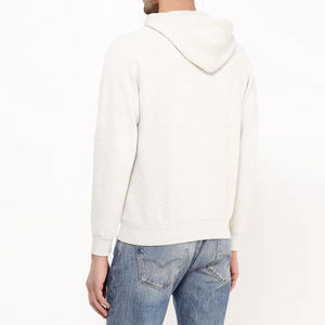 Sweat à capuche pour homme en coton mélangé, broderie en chenille, poche, design personnalisé avec patch, coupe régulière, haute qualité, prix de gros, hiver - Product Image 2