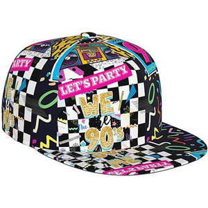 Nueva Gorra de Béisbol Estilo Hip Hop Vintage con Imagen Personalizada, Bordado 3D Tejido, Impresión por Sublimación, Algodón Común - Product Image 1