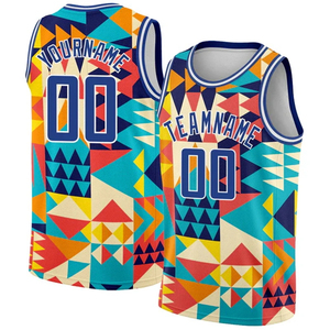 Uniforme de baloncesto juvenil con diseño de camiseta de baloncesto vintage personalizable - Product Image 5