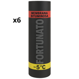 Membrana Bituminosa Impermeabilizzante Casasciutta 4 Kg/m2, 6 Rotoli 1x10 m -5 ° C - Product Image 1