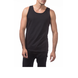 Vente en gros Gilet solide 100% coton côtelé sans manches pour hommes Débardeur de fitness pour hommes Chemise de gym d'entraînement Impression numérique de BD - Product Image 2