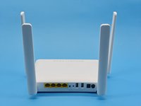 Terminal optique F680 GPON ONT ONU WiFi à 4 antennes, double bande sans fil, 4 ports GE, voix, port CATV, équipement FTTH haut débit