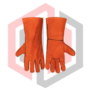 Guantes de Seguridad de Nitrilo Resistentes al Calor, Antideslizantes, Sin Silicona, Recubiertos de Poliéster, Lisos, Resistentes al Fuego, 11 oz, 21-26 cm - Product Image 5