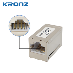 Kronz 10Gbps <span class=keywords><strong>Ethernet</strong></span> <span class=keywords><strong>RJ45</strong></span> Coupler Cat7 nữ để kết nối nữ che chắn mạng Extender cho tốc độ cao trung tâm dữ liệu - Product Image 4