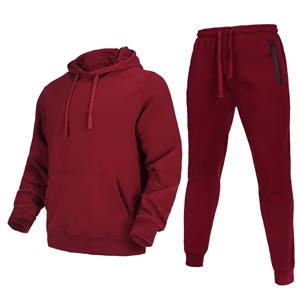 Conjuntos de Sudadera con Capucha y Pantalones Deportivos Unisex al por Mayor, Personalizados, con Lavado Ácido, Estampados, Apliques Bordados, Tallas Grandes, 100% Algodón - Product Image 1