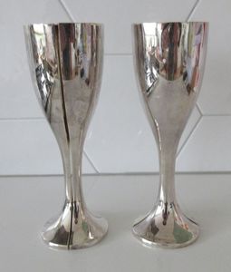 Copa de Metal Antigua de Diseño Antiguo, Copas de Vino para Bodas y Bares, para Beber Vino de Sodio y Lima - Product Image 5