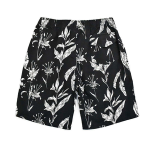 Short de course pour hommes Design personnalisé pour la plage d'été Short de course pour hommes Taille élastique Vêtements en maille Motif solide Méthode de tissage non tissé - Product Image 5