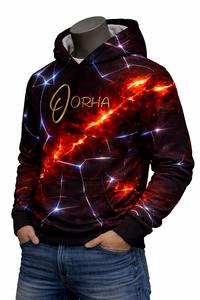 Sweat-shirts surdimensionnés pour hommes de qualité supérieure, très vendus, en tissu polaire 100%, coupe-vent, avec logo imprimé sur le devant, style streetwear - Product Image 6