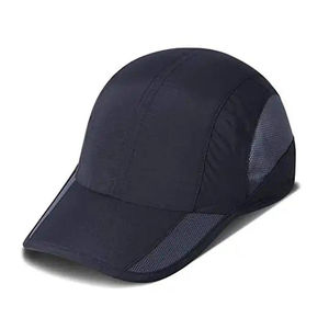 Gorra de golf de 6 paneles de poliéster 100% Color sólido con logotipo bordado 3D Sombrero de camionero deportivo de malla de espuma en blanco para hombres - Product Image 5