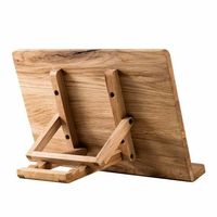Support de Coran pliable en bambou de qualité supérieure, fait main, design gravé/ciselé, magnifiquement conçu, personnalisable