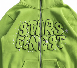 Sweat-shirts à capuche zippés respirants et chauds pour l'hiver, style streetwear hip-hop, fabriqués en usine, services OEM, vente en gros - Product Image 2