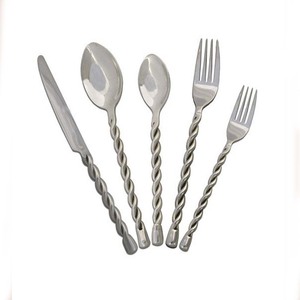 Acero inoxidable plata pulido forma increíble mango Acero inoxidable diseño real regalo de lujo para boda - Product Image 6