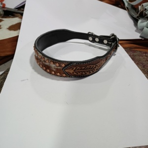 Colliers OEM en cuir de qualité supérieure avec taille personnalisée, pour chiens de compagnie, prix bas - Product Image 5